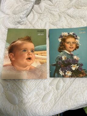 Vintage Ideals magazines 1955. Children and Summer. Like new.